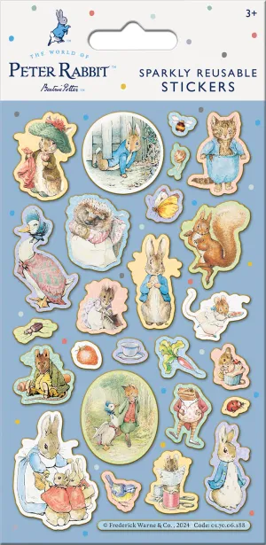 Peter Rabbit Reusable Foil Stickers