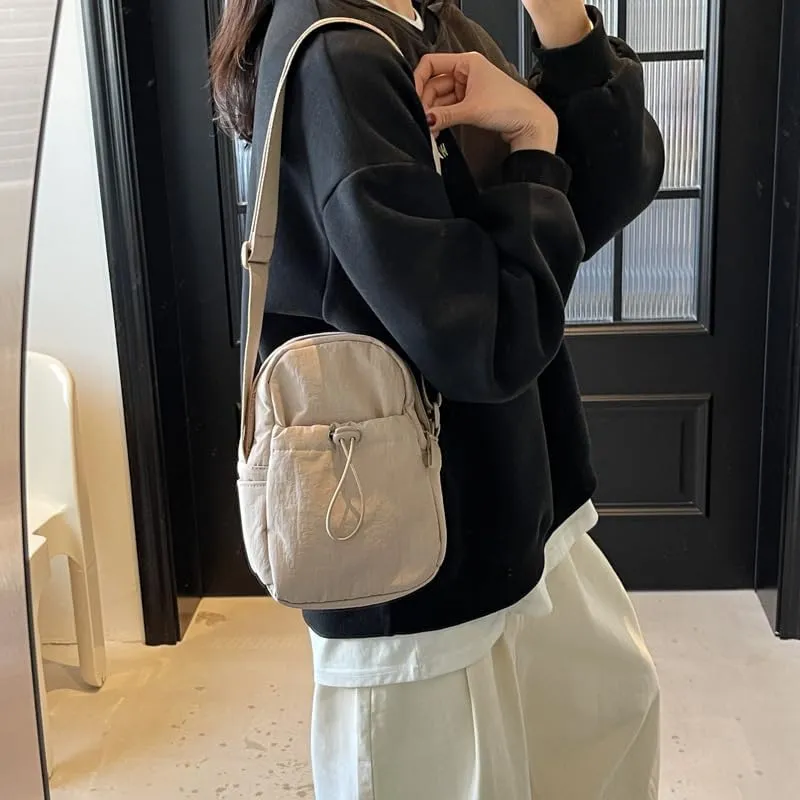 Phone Bag for Women Small Crossbody Shoulder Purse Minimalist Lightweight Messenger Bag for Daily Casual Travel and Outings