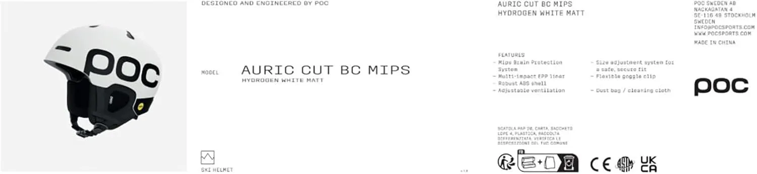 POC, Auric Cut BC MIPS Helmet
