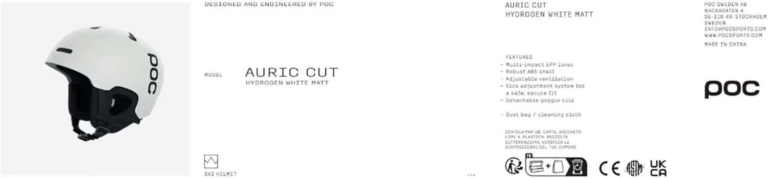 POC Auric Cut Helmet Park Pipe Sport helmet