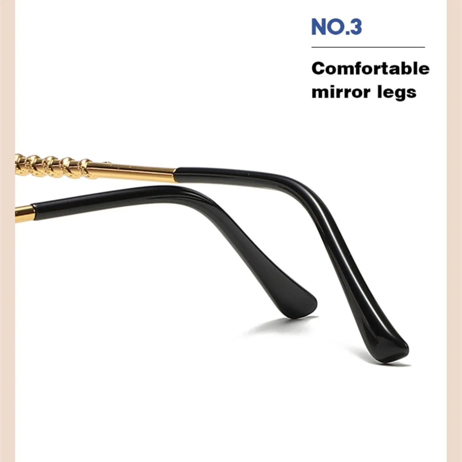 Polygon Rimless Sunglasses Women Retro Decoration Clear Ocean Lens Eyewear Men Sun Glasses Uv400 Shades