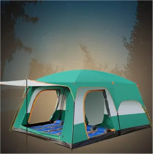 Pop-Up Tents 5 to 8 Persons Sun Protection,Ventilation Tents for Camping Waterproof Practical and Lightweight Teepee Tents for Camping for Hiking Backpacking