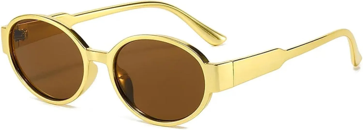 Popular Fashion Round Sunglasses Women Retro Punk Trending Leopard Green Sun Glasses Men Shades Uv400