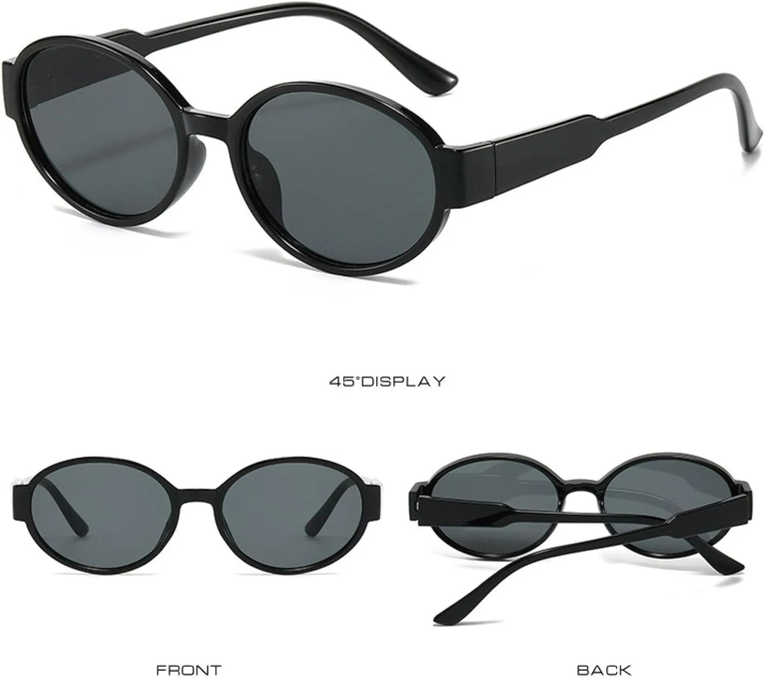Popular Fashion Round Sunglasses Women Retro Punk Trending Leopard Green Sun Glasses Men Shades Uv400