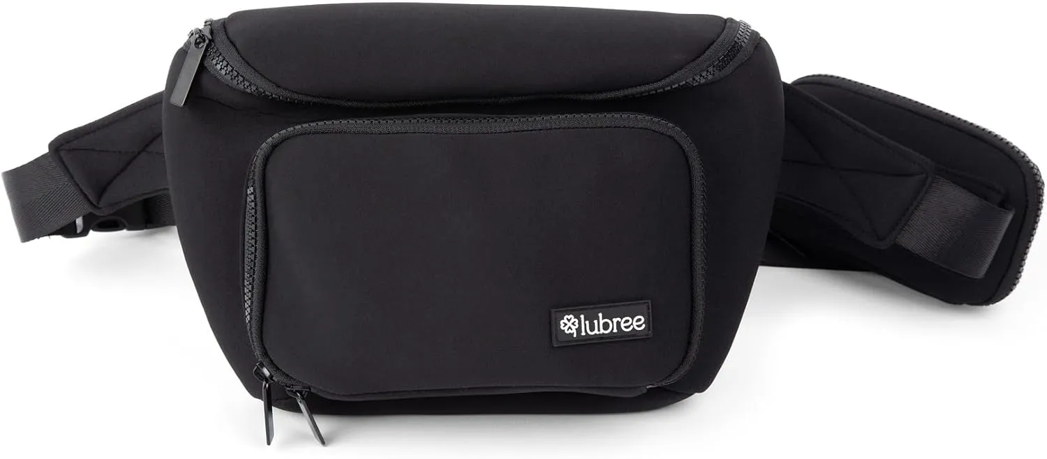 Portable Changing Pad Theme Park Essentials Versatile Neoprene Crossbody Fanny Pack Diaper Bag - Includes Water Bottle Holder & Wipes Pouch for Effortless Parenting Adventures - Park Trip Must-Have