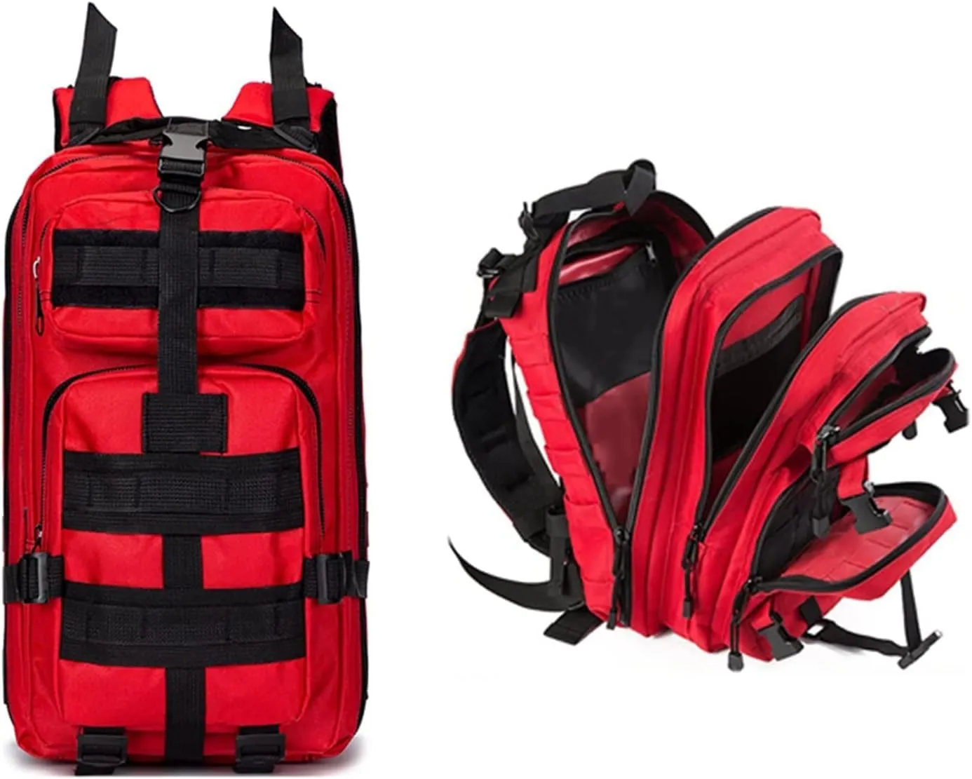Portable First Aid Bag, Waterproof Emergency Bag, Home Office Car Travel Camping Hiking for Camping and Outdoor(A)