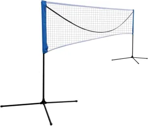 Portable Net for Volleyball, Badminton, and Tennis – Quick Setup, Adjustable Height, Includes Carry Bag, 20 Feet