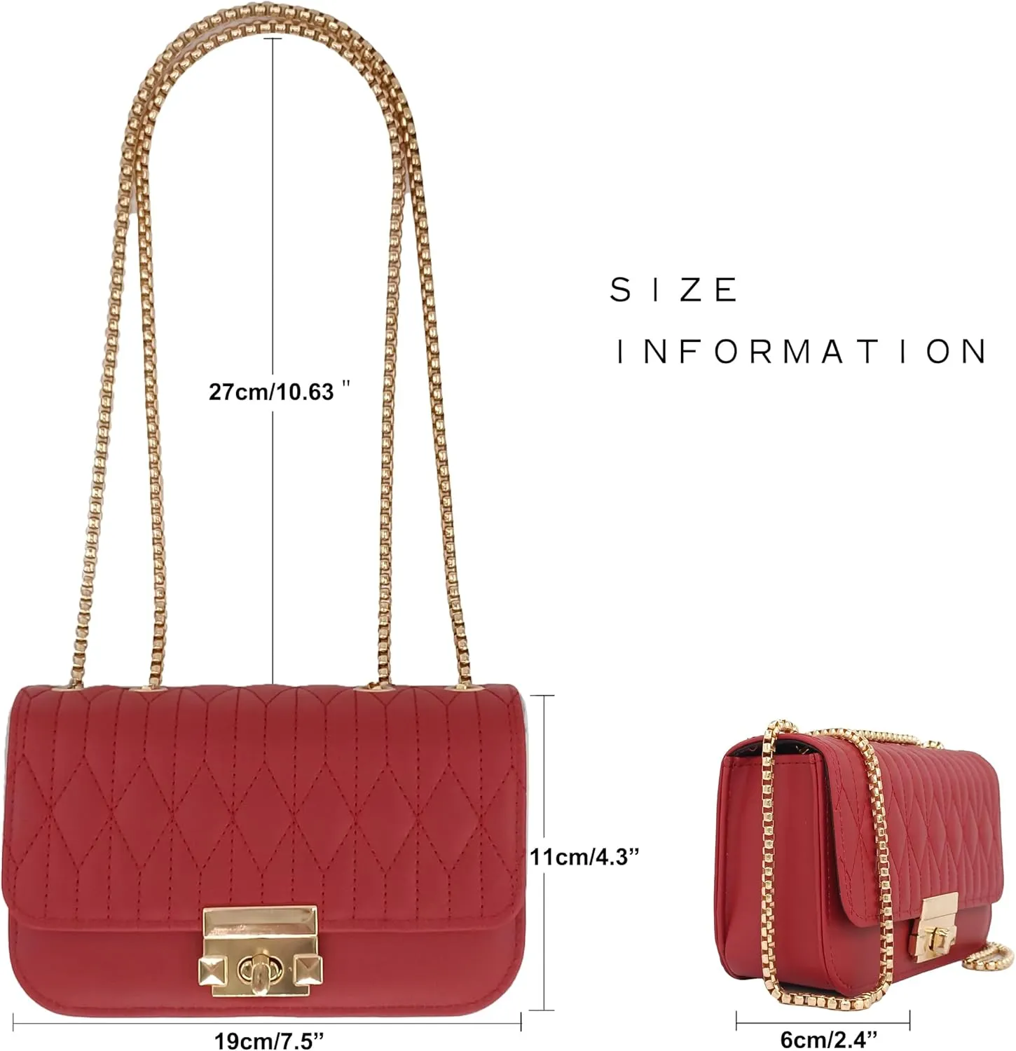 PORT&LOTUS Mini Shoulder Bag for Women PU Leather Small Bags for Women Little Tote Bag Women Purses