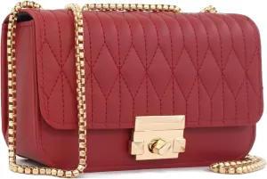 PORT&LOTUS Mini Shoulder Bag for Women PU Leather Small Bags for Women Little Tote Bag Women Purses