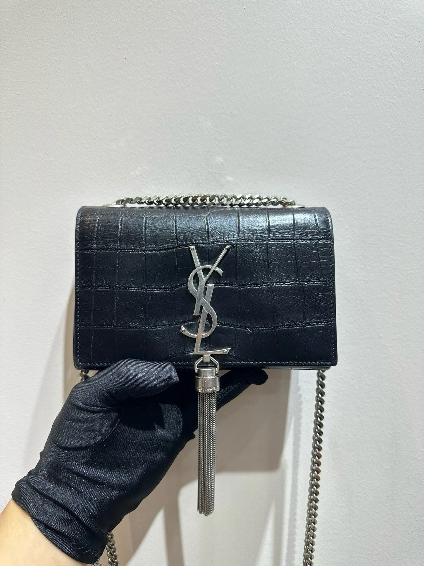 Preloved YSL kate mini 17*12cm Black 110259