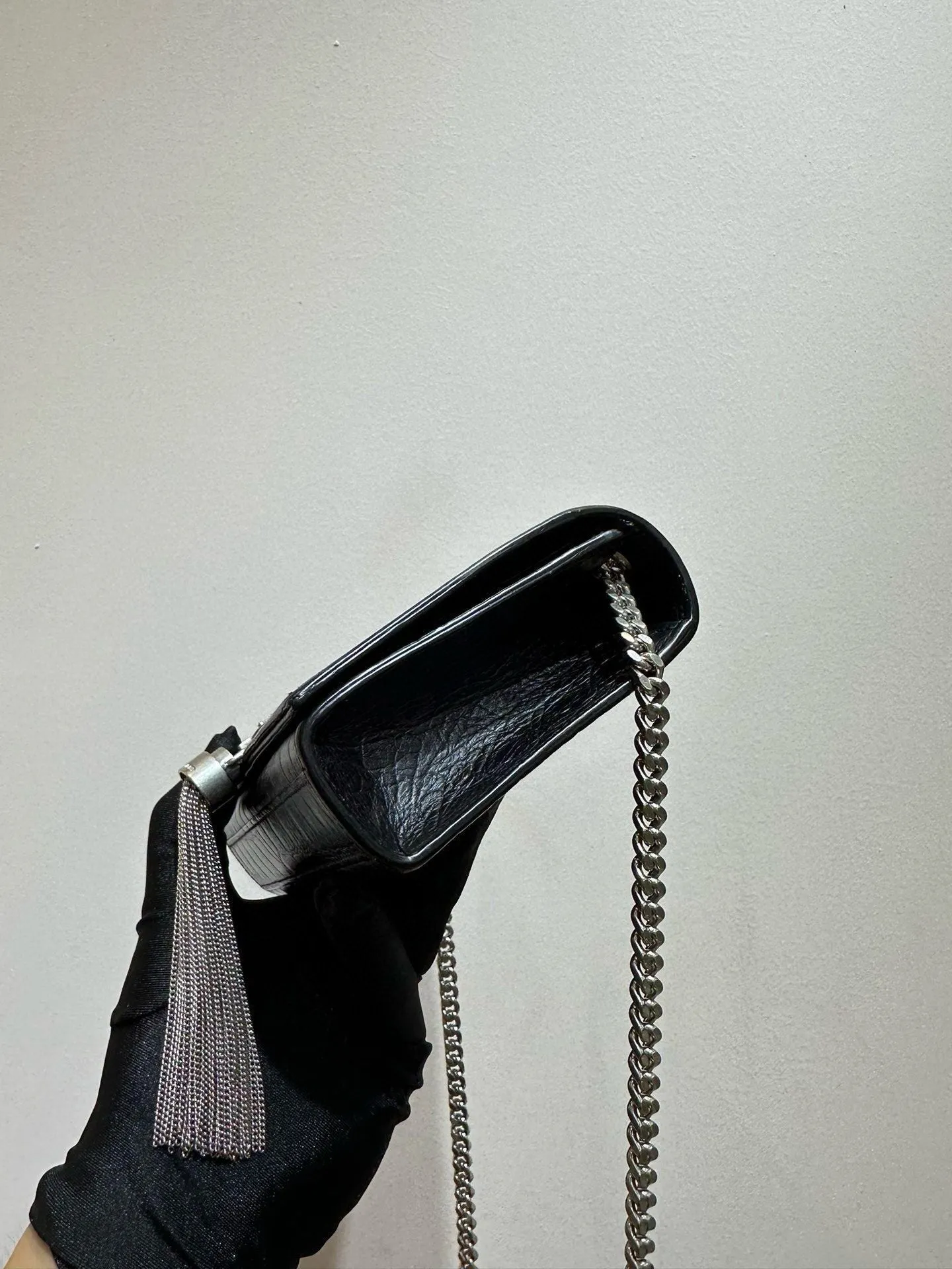Preloved YSL kate mini 17*12cm Black 110259