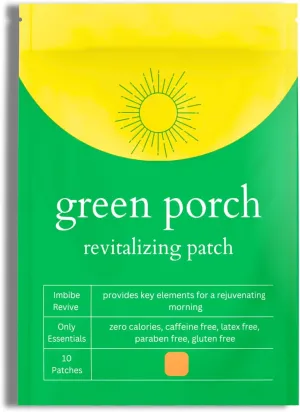 Premium Recovery Patches – Vitamin B12, Magnesium, Vitamin C, Folic Acid & Thiamine – Wellness, Energy Support & Travel – Skin-Friendly & Waterproof – 10 Individual Patches