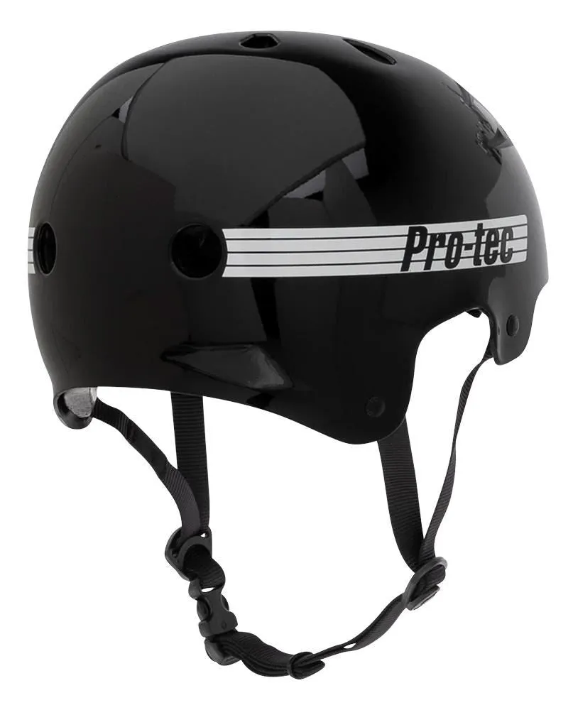 Pro-Tec Helmet Old School Cert - Gloss Black