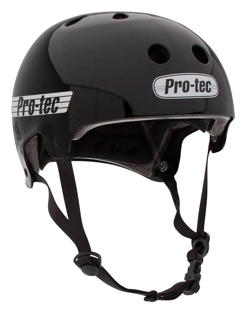 Pro-Tec Helmet Old School Cert - Gloss Black