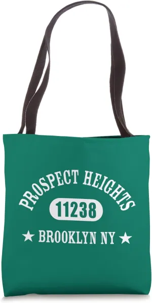 PROSPECT HEIGHTS Brooklyn NY 11238 Classic Athletic Design Tote Bag