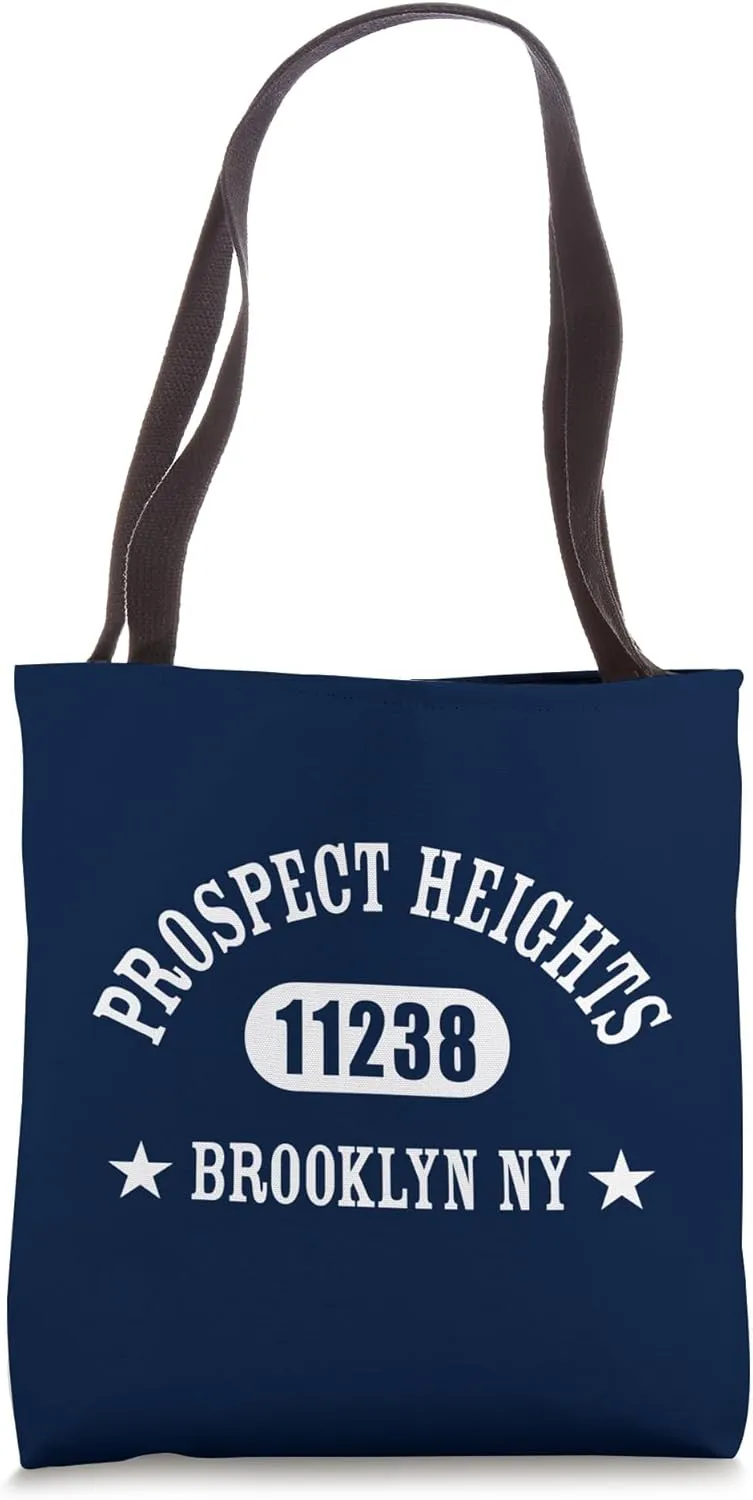 PROSPECT HEIGHTS Brooklyn NY 11238 Classic Athletic Design Tote Bag