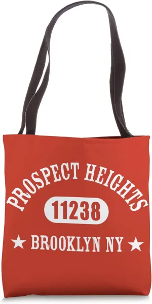 PROSPECT HEIGHTS Brooklyn NY 11238 Classic Athletic Design Tote Bag