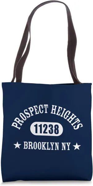 PROSPECT HEIGHTS Brooklyn NY 11238 Classic Athletic Design Tote Bag