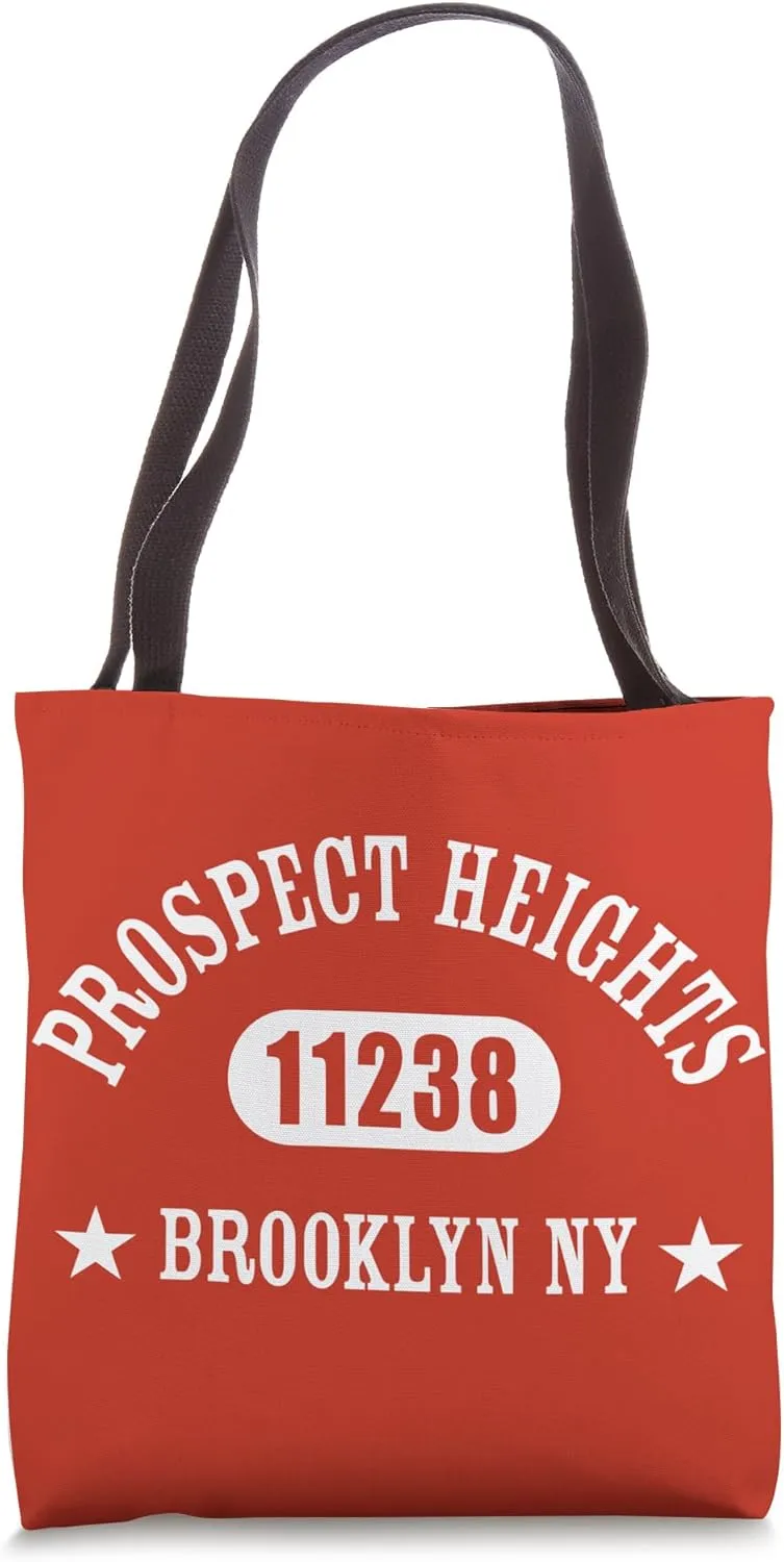 PROSPECT HEIGHTS Brooklyn NY 11238 Classic Athletic Design Tote Bag