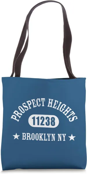 PROSPECT HEIGHTS Brooklyn NY 11238 Classic Athletic Design Tote Bag