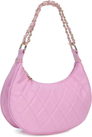 Purse Shoulder bag for women, Cute Mini Clutch Zipper Hobo Tote Handbags