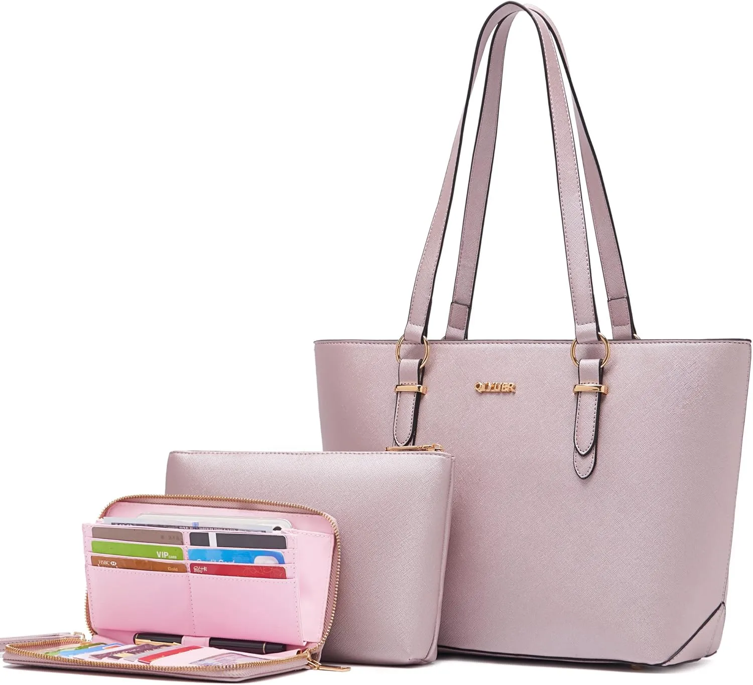 Purses And Wallets Set For Women Work Tote Satchel Handbags Shoulder Bag Top Handle Totes Purse With Matching Wallet