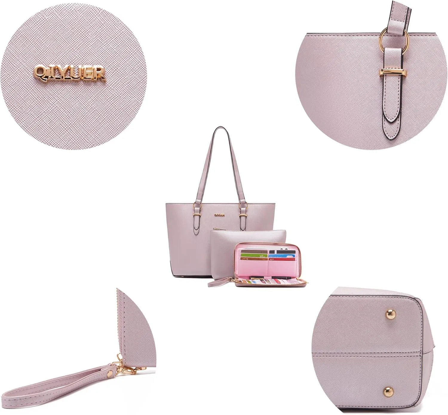 Purses And Wallets Set For Women Work Tote Satchel Handbags Shoulder Bag Top Handle Totes Purse With Matching Wallet