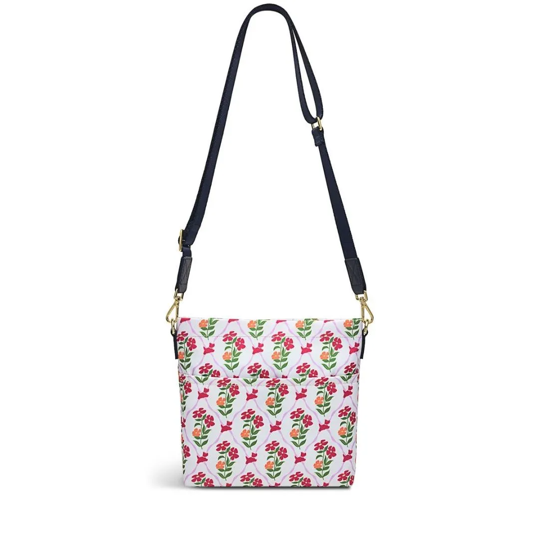Radley Finsbury Park Carousel Floral Small Ziptop Crossbody Bag - Chalk
