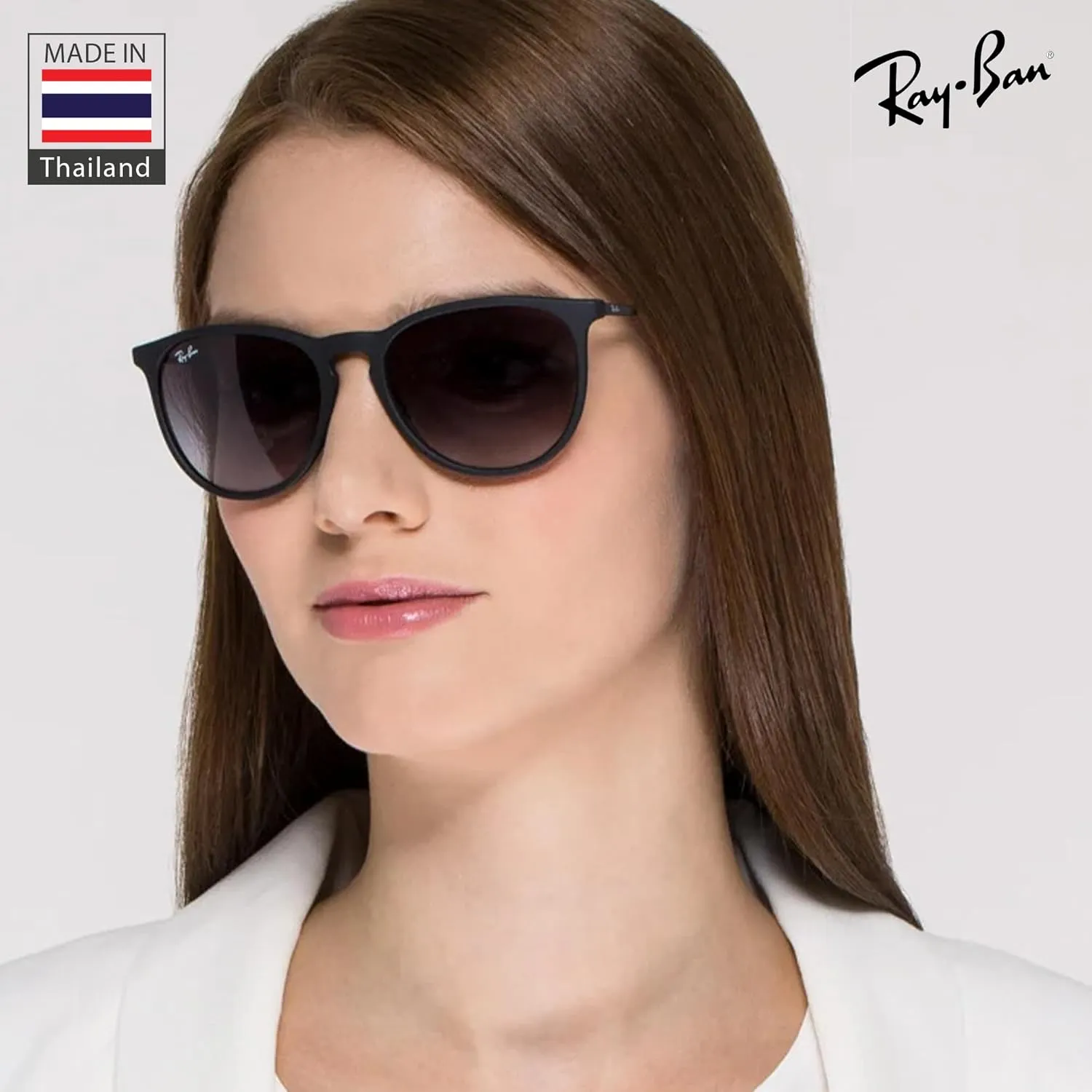Ray-Ban RB4171 ERIKA Color Mix Phantos Shape Sunglasses With Eyewear Kit Bundle - High Bridge Fit - Retro Sunglasses