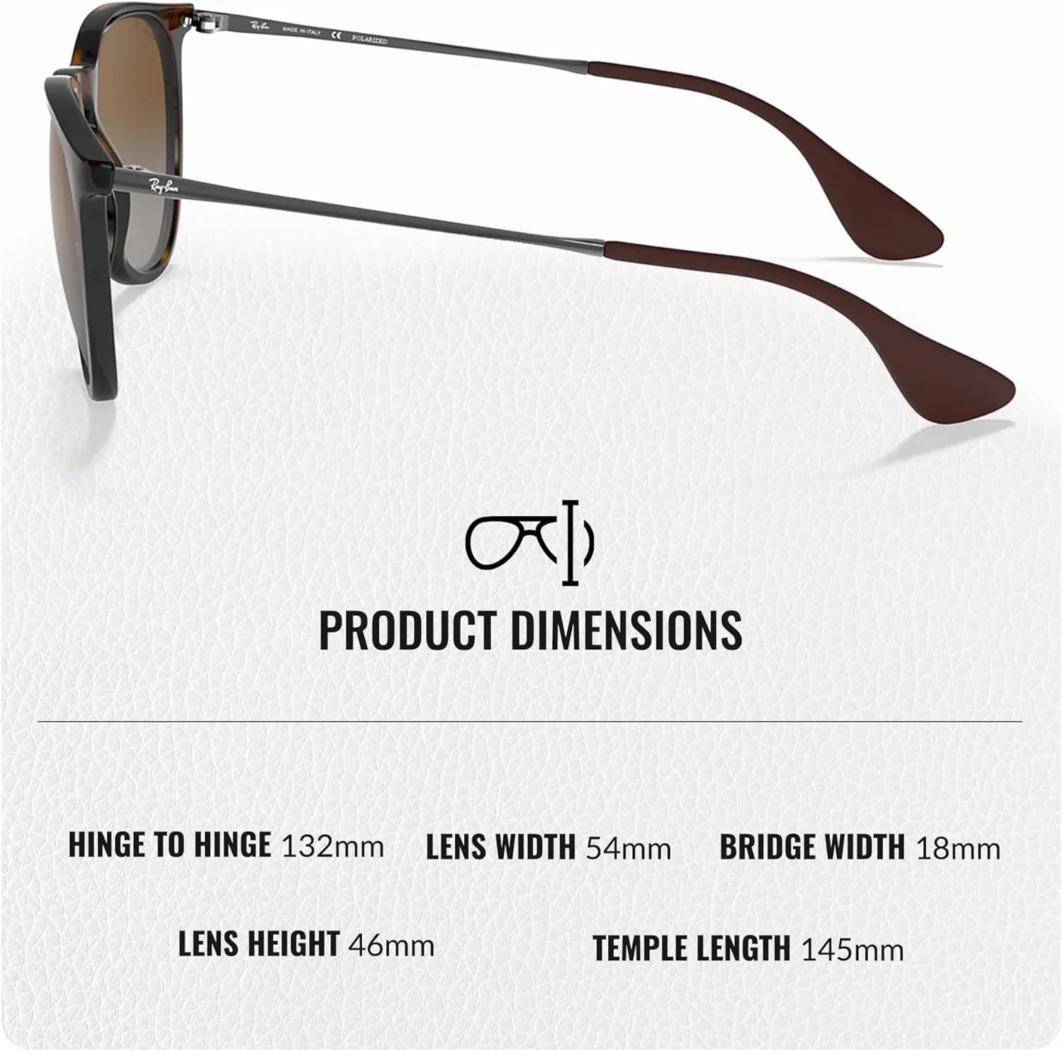 Ray-Ban RB4171 ERIKA Color Mix Phantos Shape Sunglasses With Eyewear Kit Bundle - High Bridge Fit - Retro Sunglasses