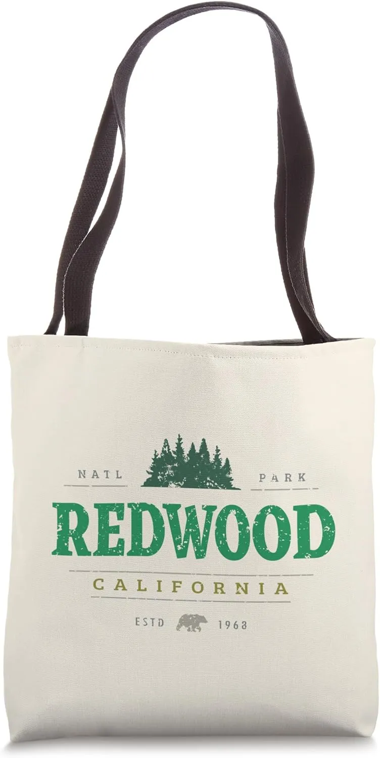 Redwood National Park California | Redwood CA Wilderness Tote Bag