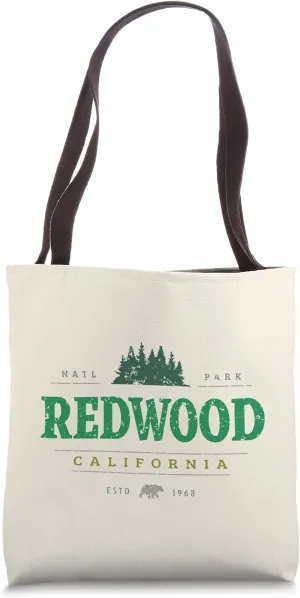 Redwood National Park California | Redwood CA Wilderness Tote Bag