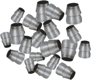 Reinforced Nails for Garden Tools 20 Pack Iron Wedges for Safety Round Handle Hammer Connectors
