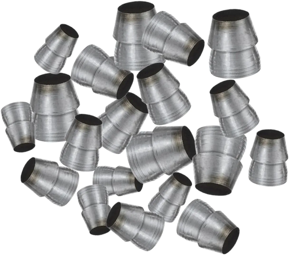 Reinforced Nails for Garden Tools 20 Pack Iron Wedges for Safety Round Handle Hammer Connectors