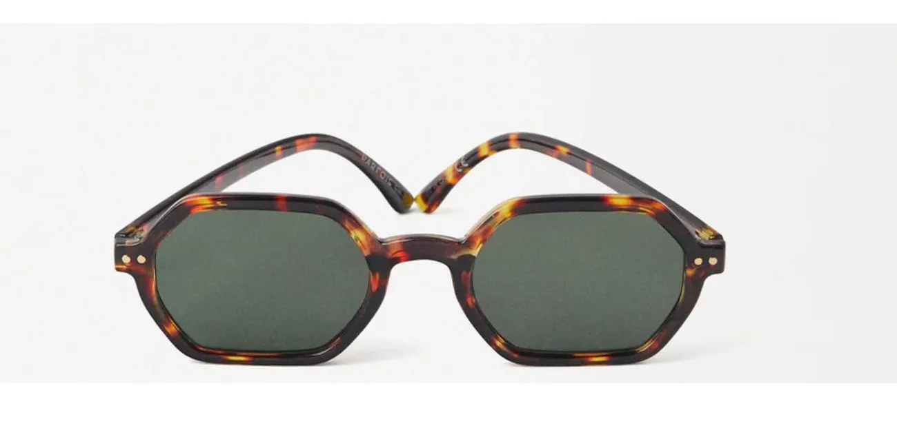 Retro Chic Tortoise Shell Polarized Sunglasses