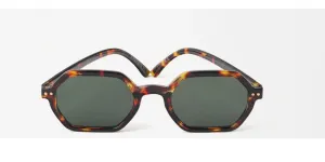 Retro Chic Tortoise Shell Polarized Sunglasses