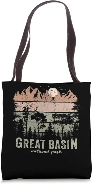 Retro Great Basin National Park US Vintage Great Basin Tote Bag