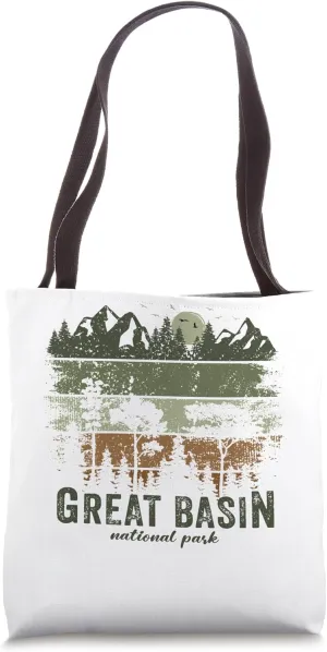 Retro Great Basin National Park US Vintage Great Basin Tote Bag