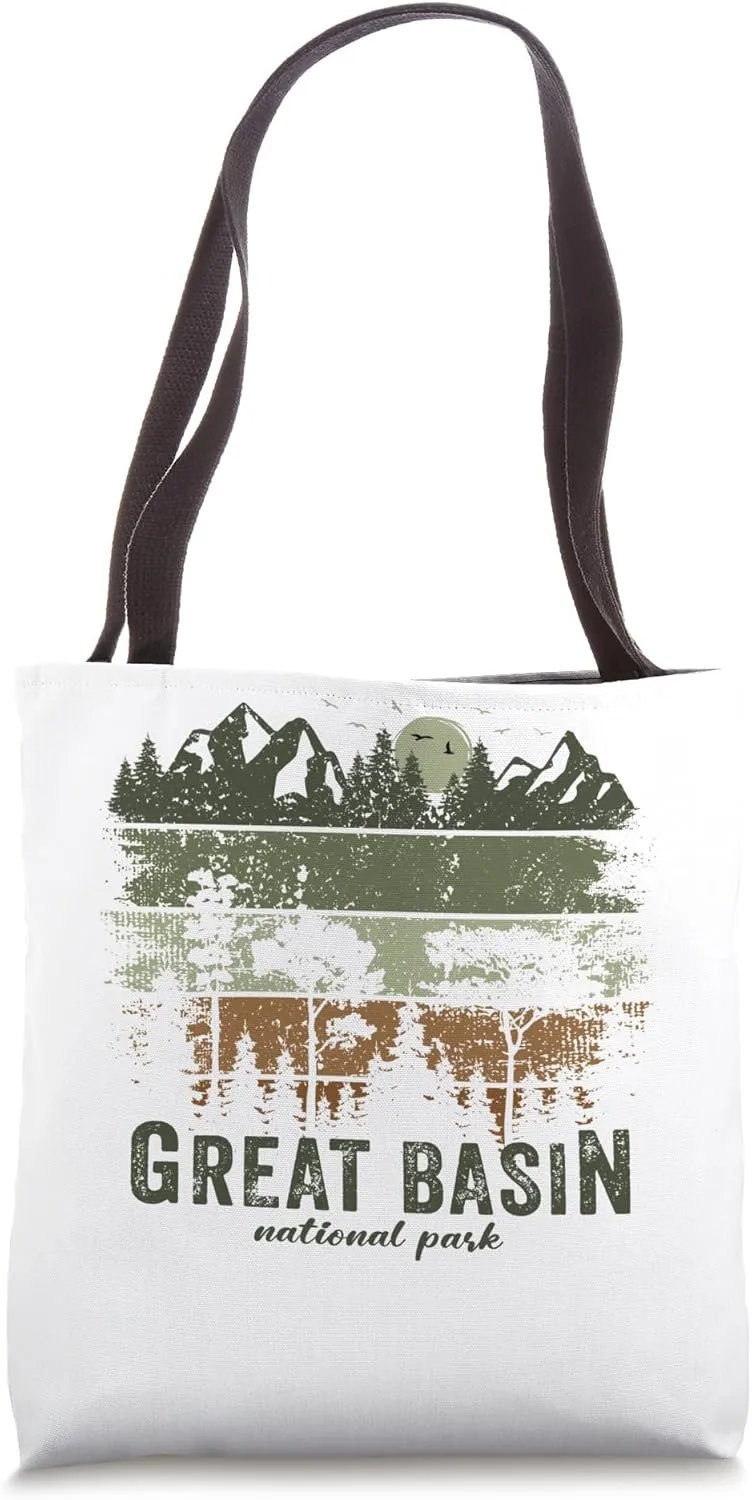 Retro Great Basin National Park US Vintage Great Basin Tote Bag