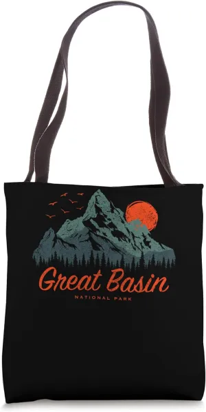 Retro Great Basin National Park US Vintage Great Basin Tote Bag