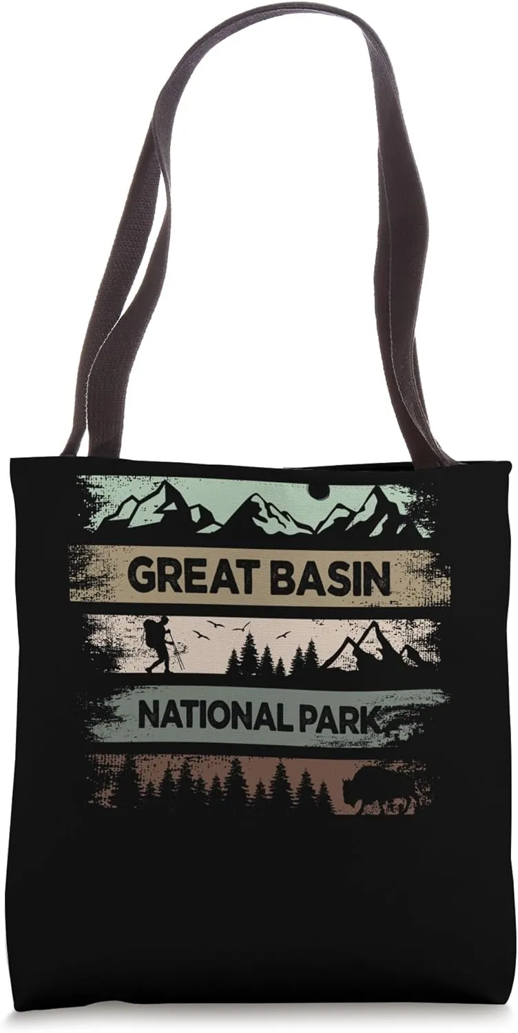 Retro Great Basin National Park US Vintage Great Basin Tote Bag