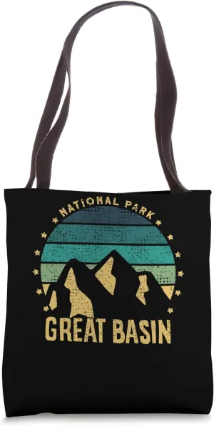 Retro Great Basin National Park US Vintage Great Basin Tote Bag