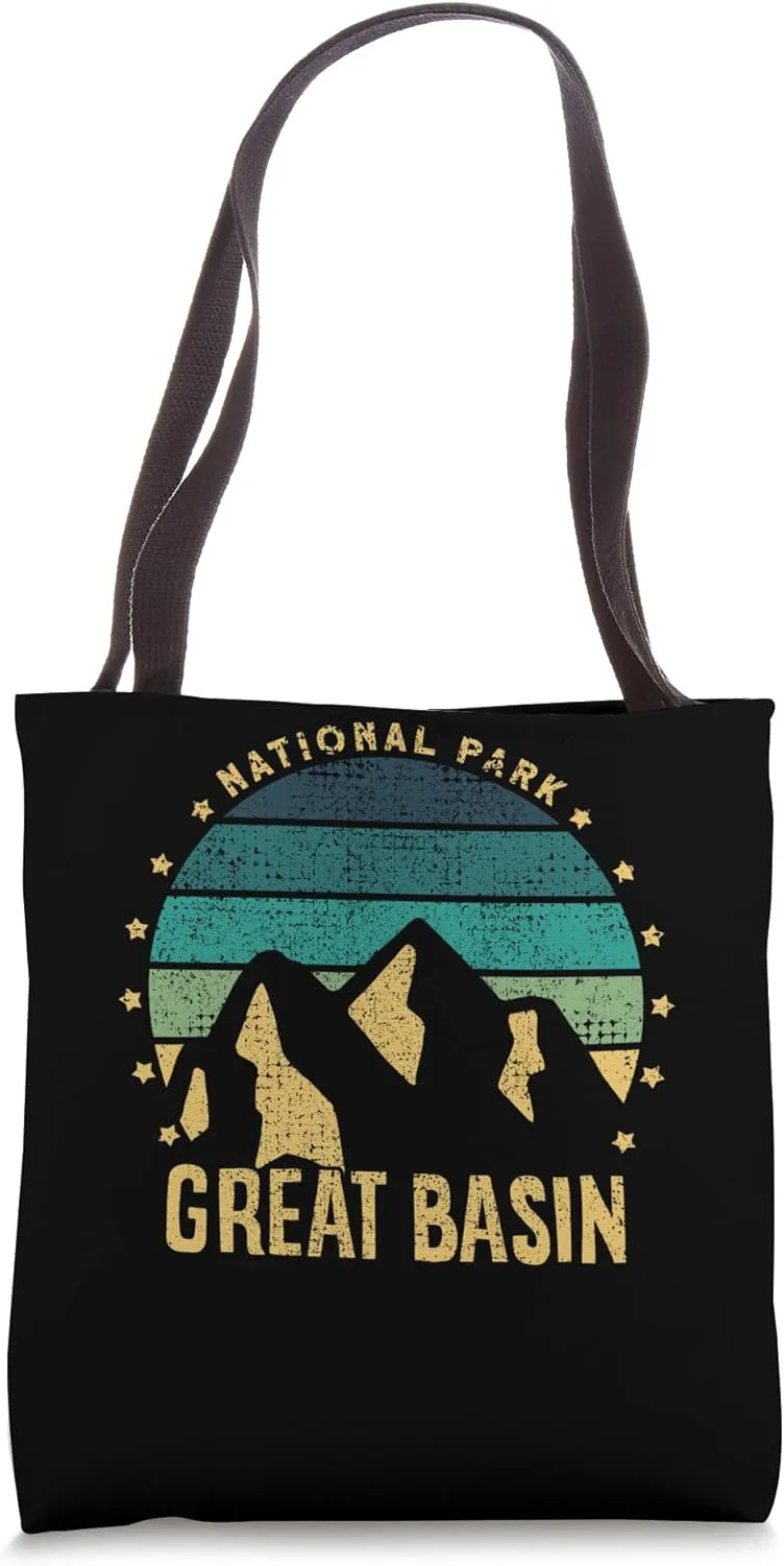 Retro Great Basin National Park US Vintage Great Basin Tote Bag