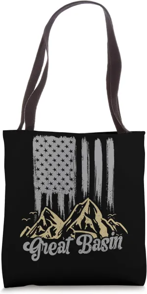 Retro Great Basin National Park US Vintage Great Basin Tote Bag