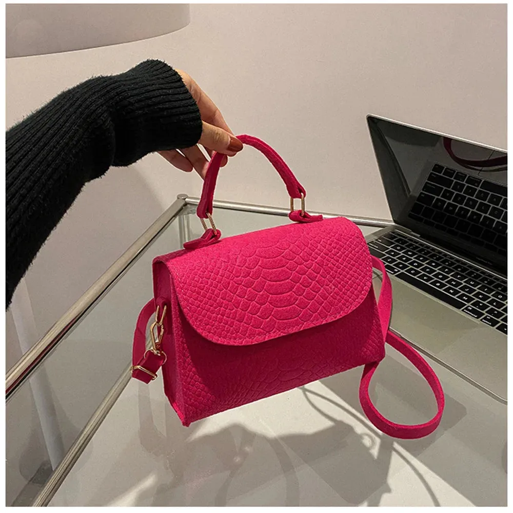 Retro Square Crossbody: Trendy Ladies Handbags