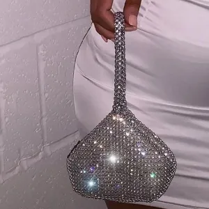 Rhinestone Sparkly Hand Bag