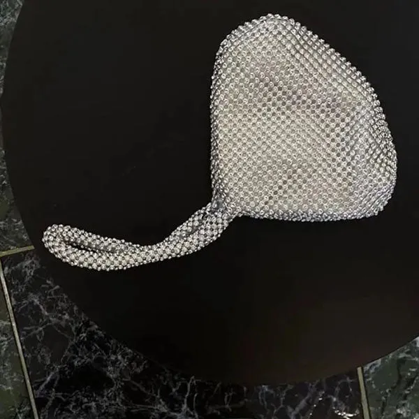 Rhinestone Sparkly Hand Bag