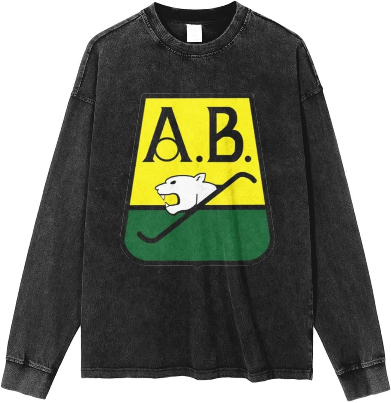 Rionegro Águilas Crew Neck Long Sleeved T-Shirt Casual T-Shirt Round Neck T-Shirt