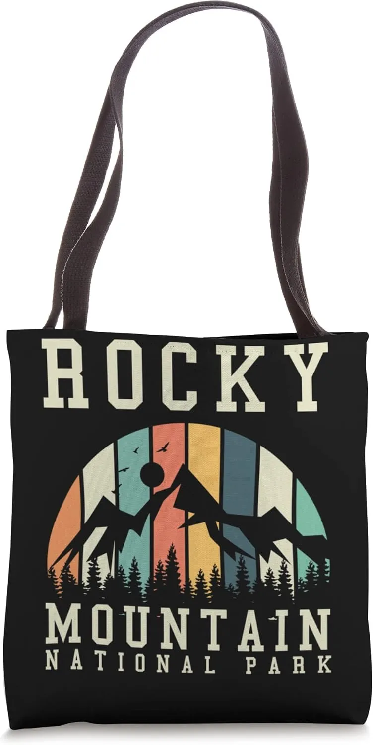 Rocky Mountain National Park Hiking Tote Bag