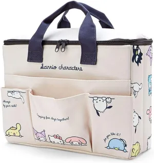 Roffatide Melody Cinnamoroll Large Lunch Bag Insulated Lunch Tote Bag Reusable Lunch Box Men Thermal Cooler Sack Nylon Food Handbags Case for Work Travel Picnic 8L